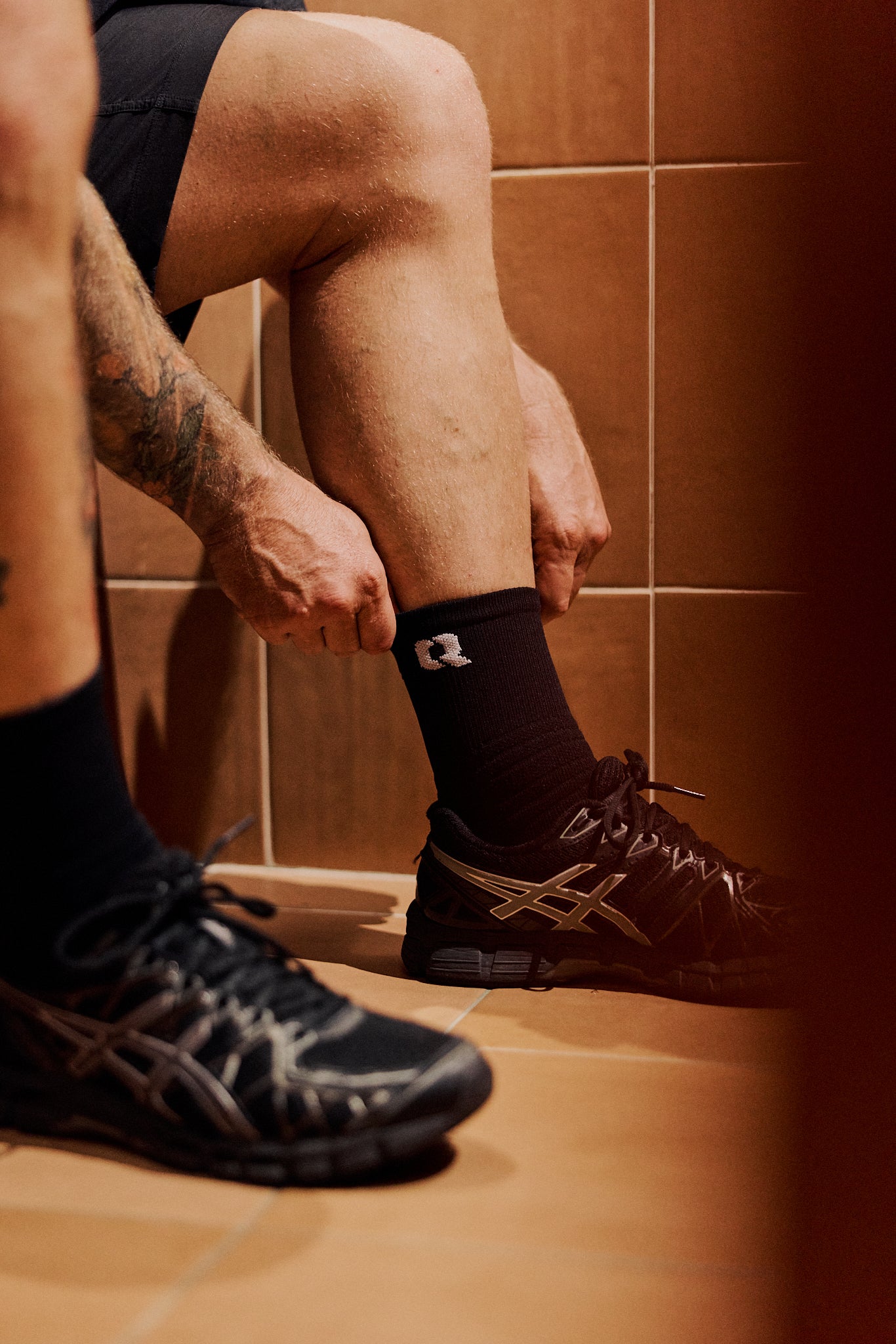 QUARRY × ZYPHR Performance Grip Socks